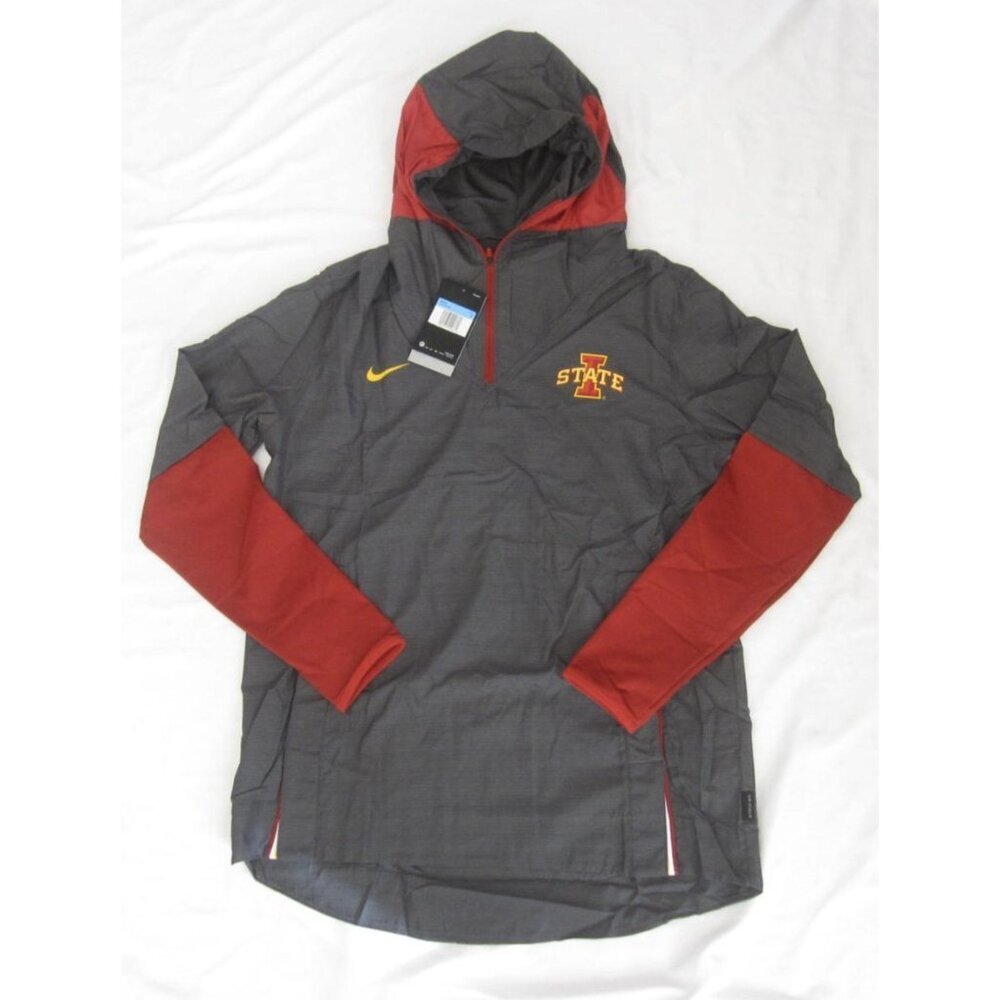 New Nike Iowa State Cyclones On Field Pullover Gorpcore Hoodie Classic Sz M(M59)